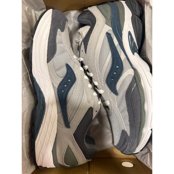 NEW Saucony ProGrid Omni 9 Men’s Running Shoes Blue Gray Size 11 S70845-3 - Picture 11 of 11